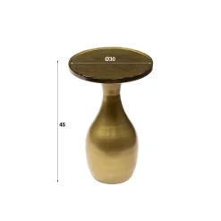 Bijzettafel S druppel Eclipse