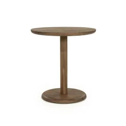 Bistrotafel Florent rond - lichtbruin