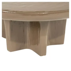 Coffee table Circolo large - dark brown