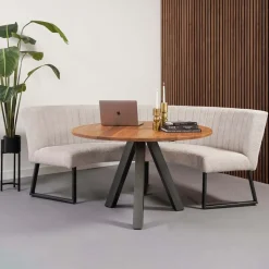 Eetkamerbank Hengelo rond