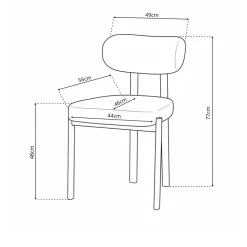 Eetkamerstoel Marlou
