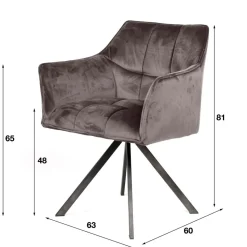 Eetkamerstoel Raster 2 ST.