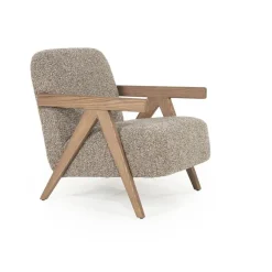 Fauteuil Francis - taupe Flou