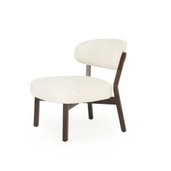Fauteuil Mikky bruin - beige Moon