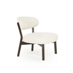 Fauteuil Mikky bruin - beige Moon