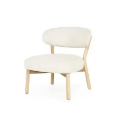 Fauteuil Mikky naturel - beige Moon