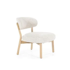 Fauteuil Mikky naturel - taupe Moon