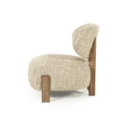 Fauteuil Reza bruin