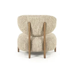 Fauteuil Reza bruin