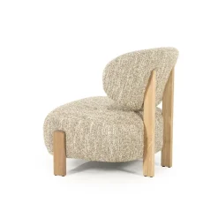 Fauteuil Reza naturel - beige Bay