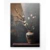 Glasschilderij Dark Blossom Vase