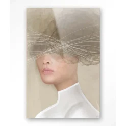 Glasschilderij Mood cloud