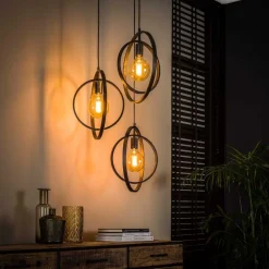 Hanglamp Around 3-lichts getrapt