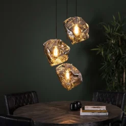 Hanglamp Chrome 3-lichts