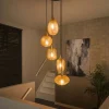 Hanglamp 5L V-shape Pattern getrapt