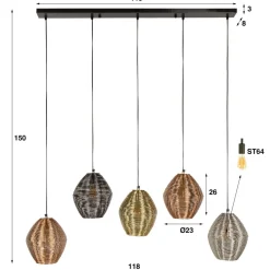 Hanglamp 5L web mix