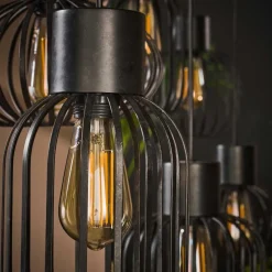 Hanglamp Metal mix 6-lichts