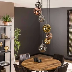 Hanglamp Stellar 7-lichts