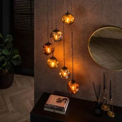 Hanglamp Stellar 6-lichts