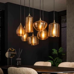 Hanglamp Stripe 7-lichts