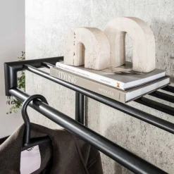 Kapstok 20 haaks hoog roede ronde buis