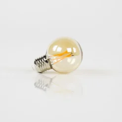 Lichtbron Bol Amber Ø6