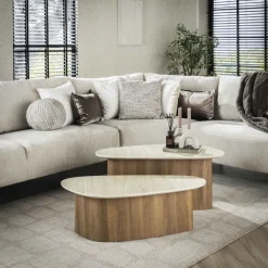 Salontafel set/2 Romano driehoekig