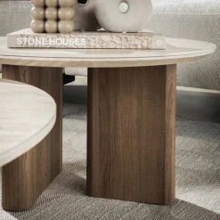 Salontafel set/2 Romano rond