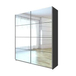 Schuifdeurkast Carré 181 cm