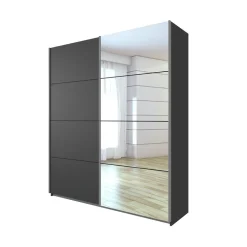 Schuifdeurkast Carré 181 cm