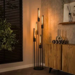 Vloerlamp Tube 5 lichts