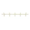 Wall coat rack Matto 5 - beige