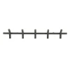 Wall coat rack Matto 5 - black