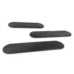 Wandplank Tre | Zwart